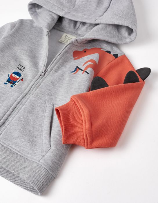 Chaqueta Zippy Vikingo Gris - Imagen 2