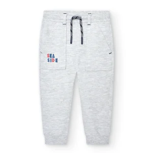 Pantalon Felpa Boboli Pop Gris Claro