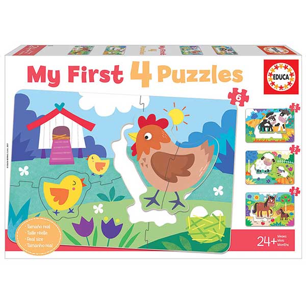 Mamás y Bebés de la Granja My First Puzzles