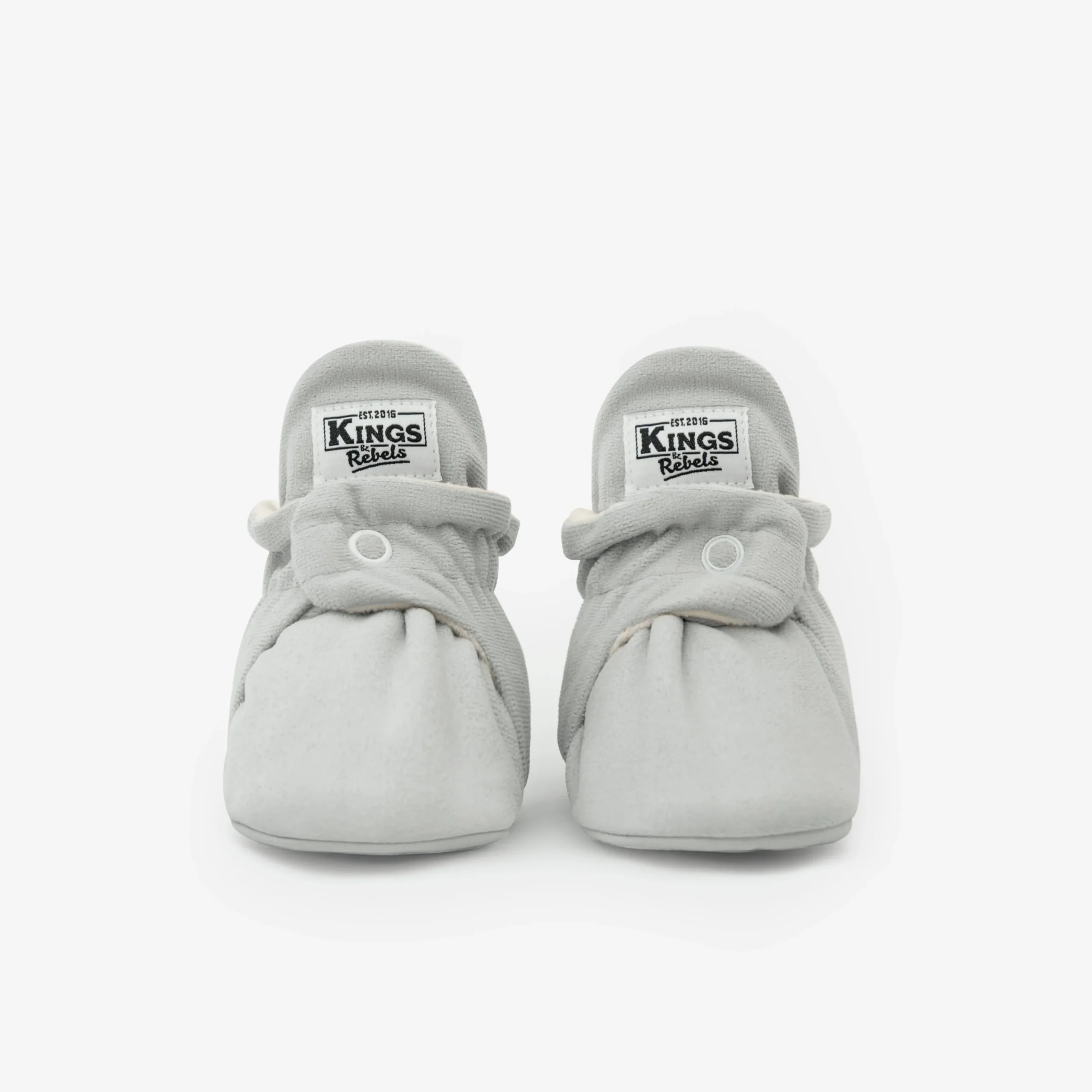 Zapatos KingsR Gamuza Gripper Gris Claro - Imagen 3