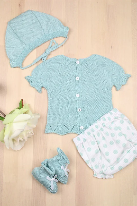Conjunto 4 piezas LUNARES aquatic - Imagen 2