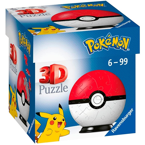 Pokemon Puzzle 3D Pokeball 54p