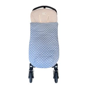 Saco Carrito Cotton Blue Crowns