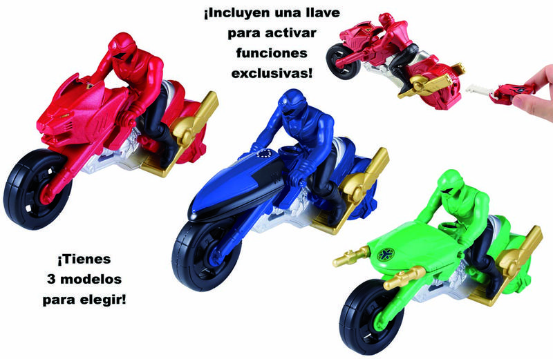 Moto accion power rangers