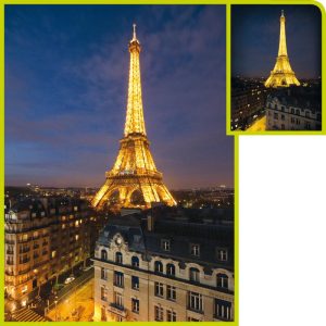 Puzzle 1000 pzas. paris fluorescent