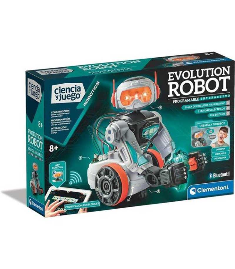 Robot evolution programable interac