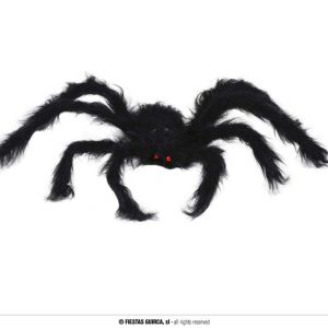 Araña negra peluda 50cm